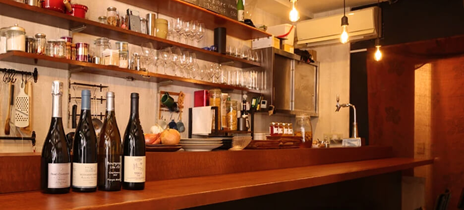 ワインと料理十六夜の月